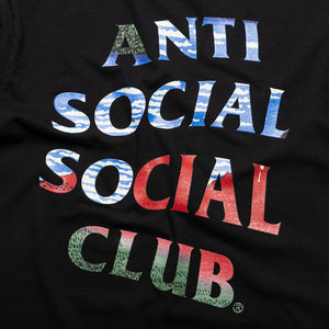 Anti Social Social Club Tonkatsu Fine Wind, Clear Morning Tee - Black