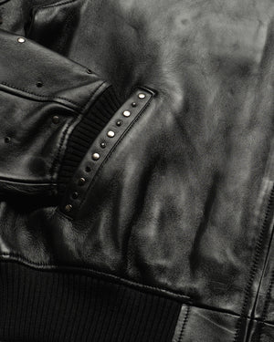 Avirex Studded Icon Jacket - Black