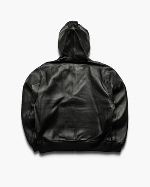 Avirex Nappa Hoodie - Black