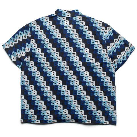 Awake NY Triple 'A' Print Camp Shirt - Blue/Multi