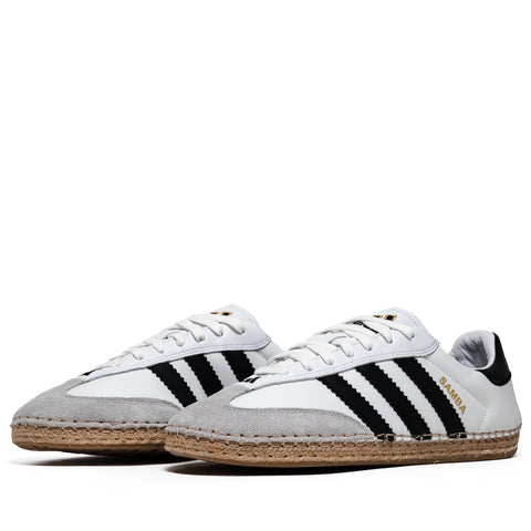 CLOT x Adidas Samba Espadrille - Cloud White/Core Black