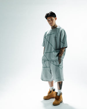 Awake NY Campus Shorts - Heather Grey