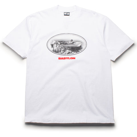 Babylon Tied Down Tee - White