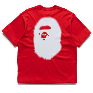 A Bathing Ape Ape Head Tee - Red