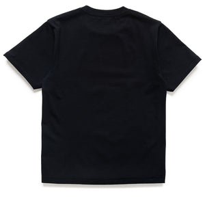 A Bathing Ape Color Camo Milo On Busy Works Tee - Black/Purple