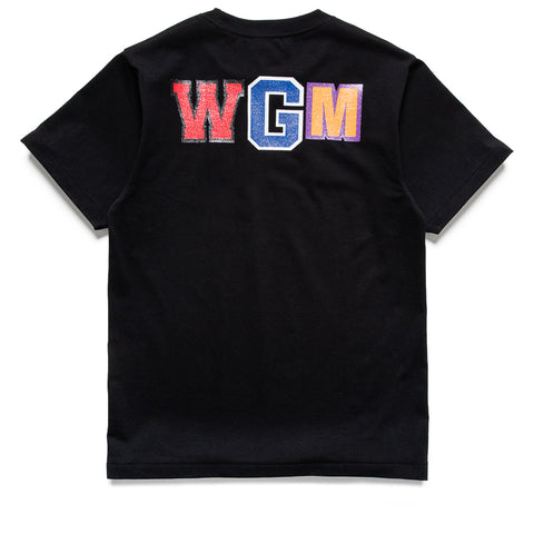 A Bathing Ape Glitter Shark Tee - Black