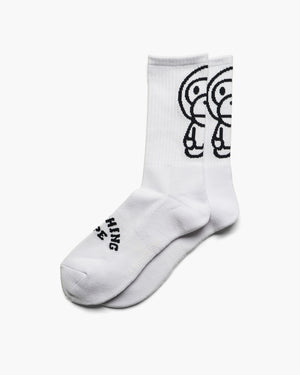 A Baby Milo Socks - White