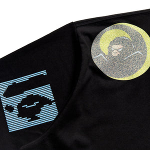 A Bathing Ape Multi Archive Motif Tee - Black