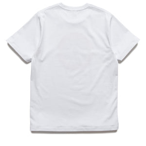 A Bathing Ape Rainbow Logo Busy Works Tee - White