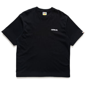 A Bathing Ape Shark Seijin Logo Tee - Black