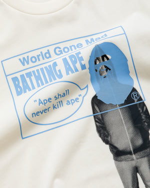 A Bathing Ape Shark Seijin Tee - Ivory