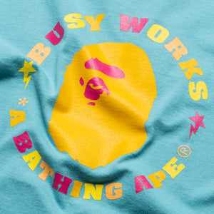 A Bathing Ape Colors Busy Works Sta Tee - Blue