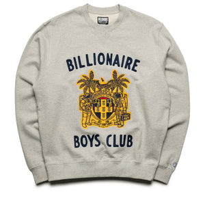 Billionaire Boys Club Crest Fleece - Heather Grey