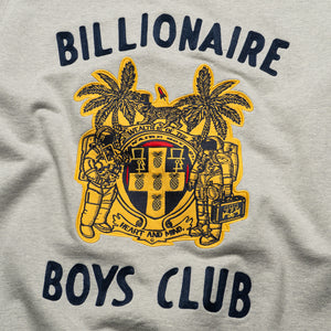 Billionaire Boys Club Crest Fleece - Heather Grey