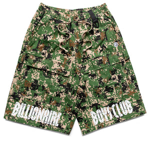 Billionaire Boys Club Camo Cargo Shorts - Sesame