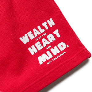 Billionaire Boys Club Helmet Sweatshorts - Red