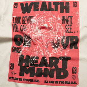 Billionaire Boys Club Art Installation SS Tee - Gardenia