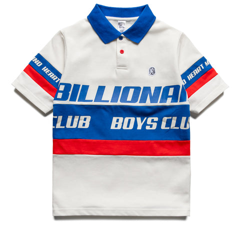 Billionaire Boys Club Kids Striker Polo - Whisper White