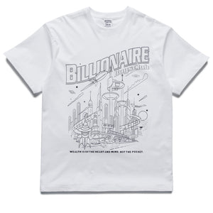 Billionaire Boys Club Space Race Tee - White