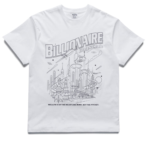 Billionaire Boys Club Space Race Tee - White