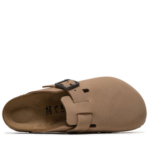 Birkenstock Boston Wire Buckle Nubuck - Sandcastle