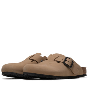 Birkenstock Boston Wire Buckle Nubuck - Sandcastle