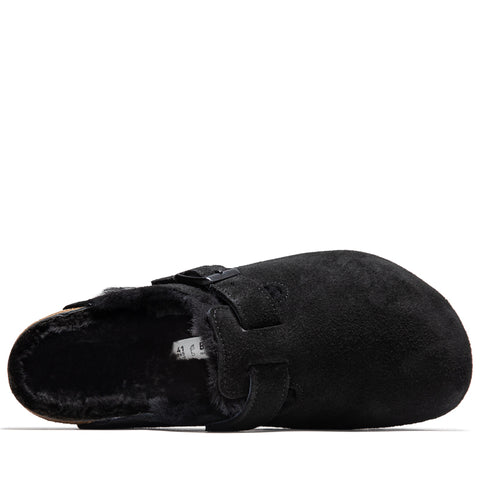 Birkenstock Boston Shearling Suede - Black