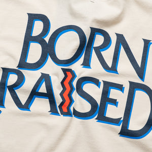 Born x Raised Crooked Tee - Cream