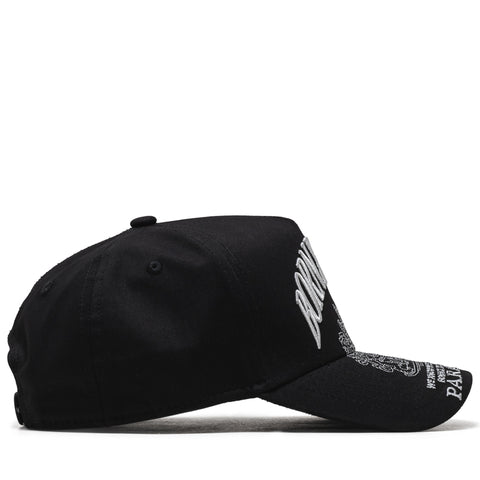Born x Raised Paranoia Crest Snapback - Black