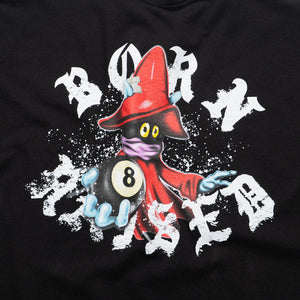 Born x Raised Party Wizard Rocker Tee - Black