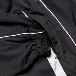 A Bathing Ape Logo Nylon Track Jacket - Black