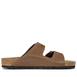 Birkenstock Arizona Suede Corduroy - Dark Tea