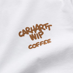 Carhartt WIP Coffee Break Tee - White