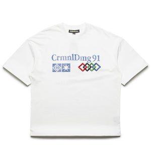 Criminal Damage Registration Tee - White