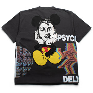 CRTFD Allover Print Mash Up Tee - Vintage Black