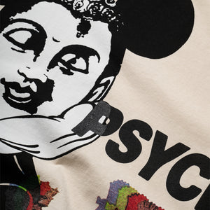 CRTFD Allover Print Mash Up Tee - Natural