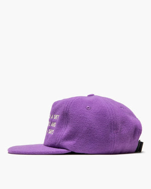 Diet Starts Monday 14 Days Hat - Purple