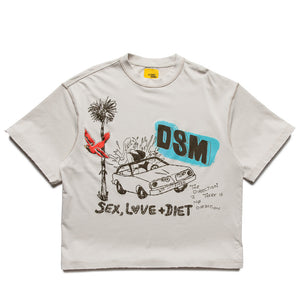 Diet Starts Monday SL&D Doodle Tee - Antique White