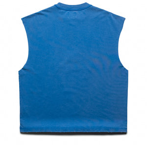 Diet Starts Monday Midnight Snack Cut Off Tee - Blue