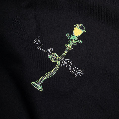 Flaneur Lantern Tee - Black