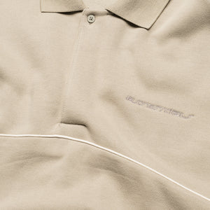 Fear Of God Essentials Active Trace 3/4 Sleeve Modern Polo Sweatshirt - Seal