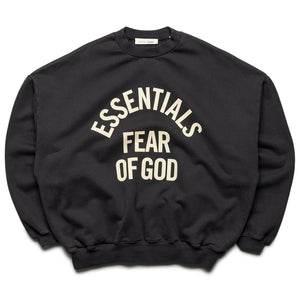 Fear Of God Essentials Campus 90's Crewneck - Faded Black