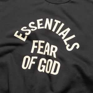 Fear Of God Essentials Campus 90's Crewneck - Faded Black