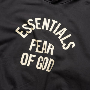 Fear Of God Essentials Campus 90's Hoodie - Faded Black
