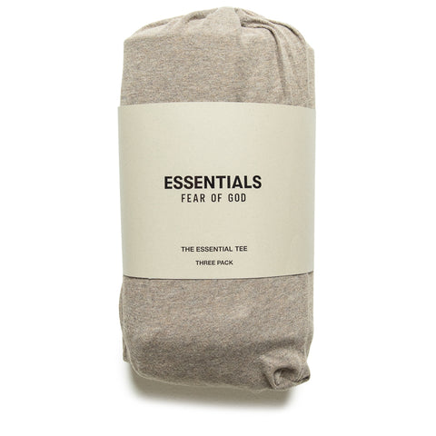 Fear Of God Essentials Essential Tee (3 Pack) - Heather Gray