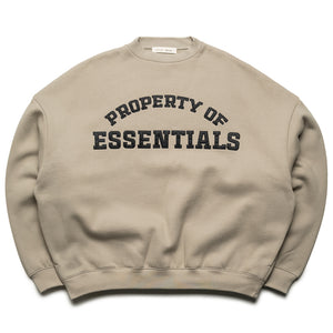 Fear Of God Essentials Property Lounge Crewneck - Seal