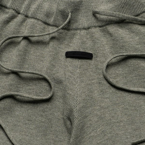 Women's Fear Of God Essentials Knit Running Shorts - Concrete Heather