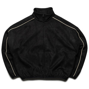 Fear Of God Essentials Signature Modern Track Jacket W/ Piping - Vintage Black