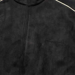 Fear Of God Essentials Signature Modern Track Jacket W/ Piping - Vintage Black