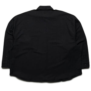 Fear Of God Essentials Signature Button Up Shirt - Black
